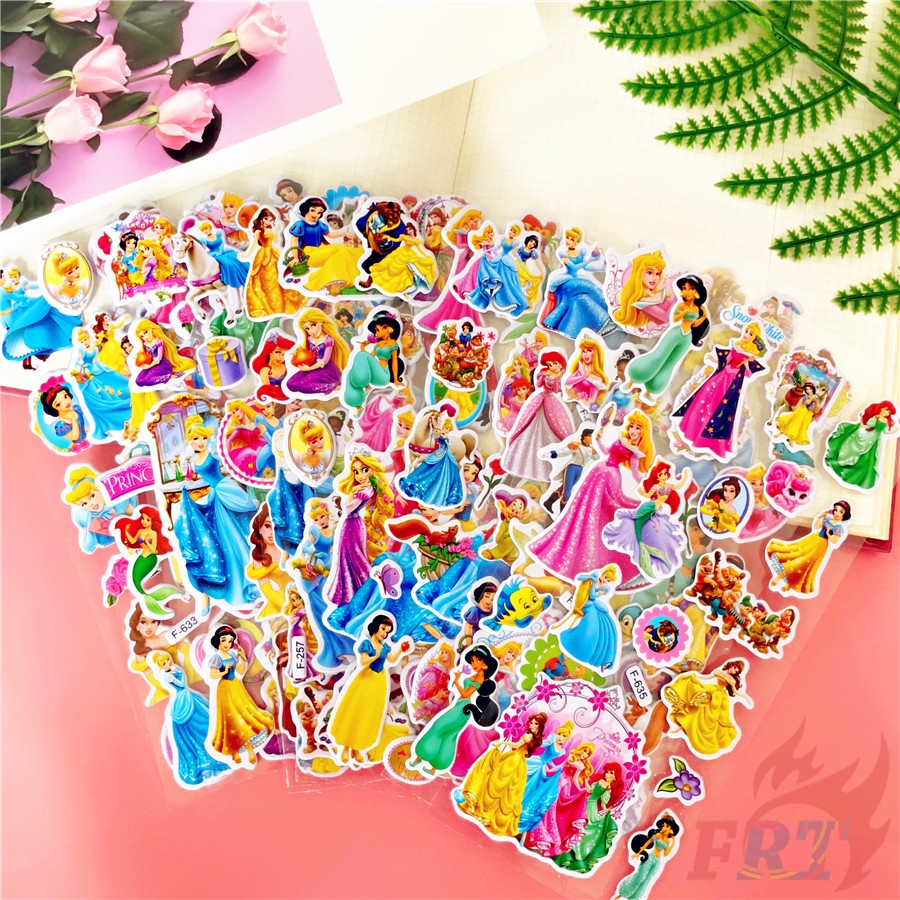 12Sheets/set D-Cartoon.Princess Series 01 DIY Rewards Sticker Cartoon ...