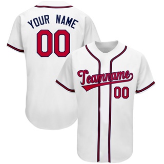 : Custom Baseball Jersey Personalized Design Team Button Down  Sports Shirts S-3XL for Men-Youth : Sports & Outdoors