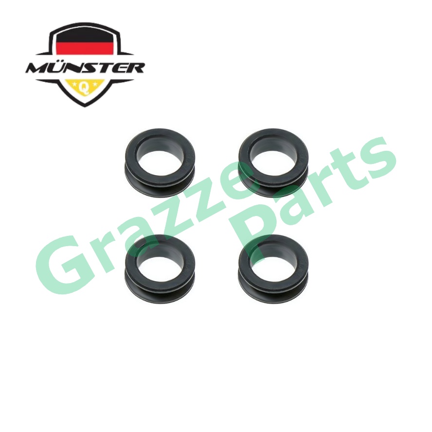 (4pc) Münster Fuel Injector Grommet Bush Seal for Alza Myvi 1.3 1.5