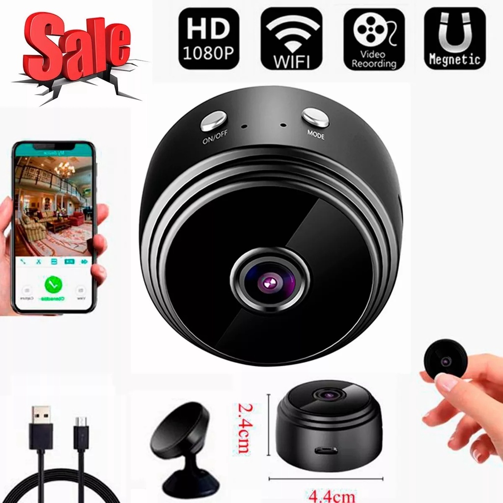 Wireless Wifi Mini Security Cameras Hd Surveillance | Shopee Malaysia