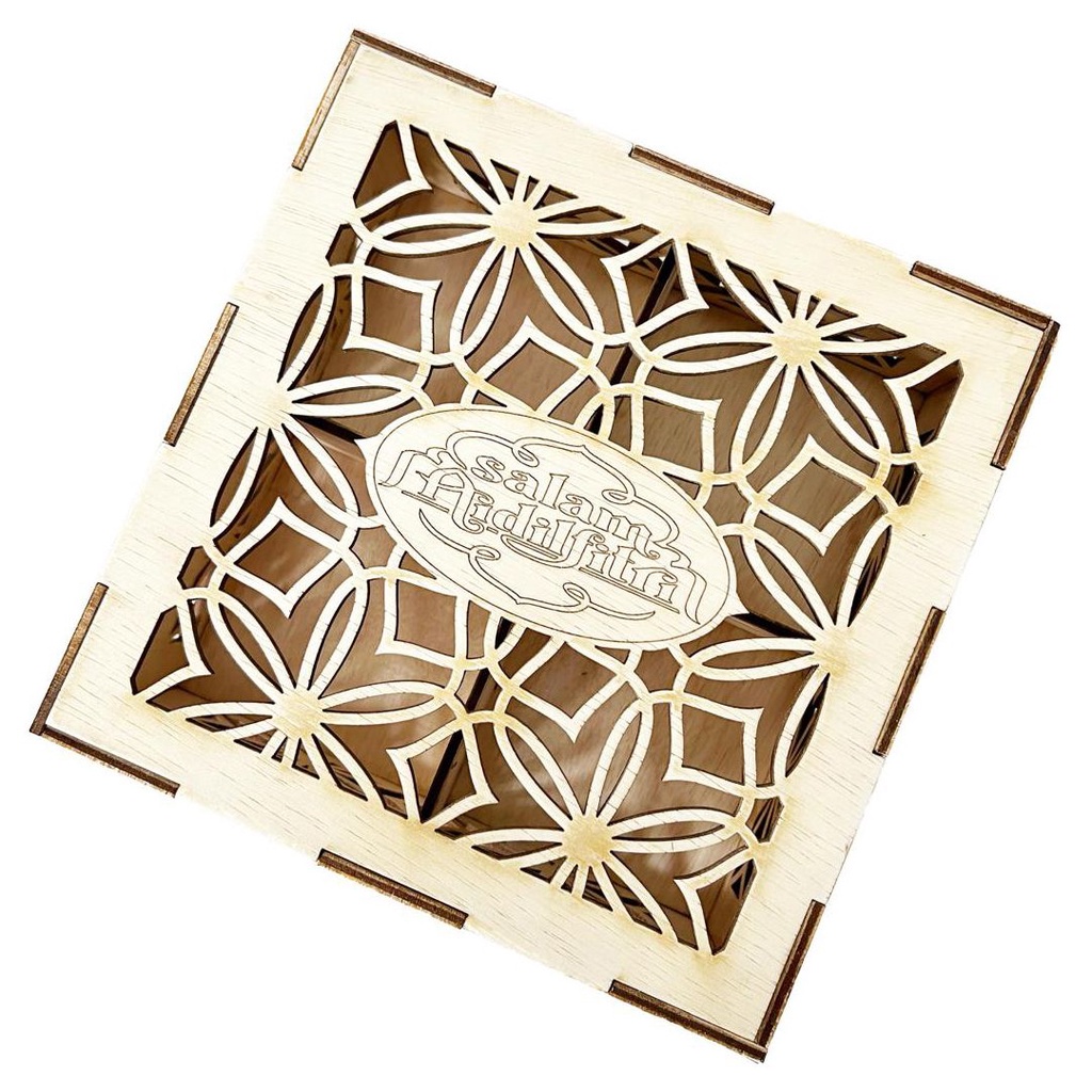 Decorative Wooden Box for Raya Gift 2307 Shopee Malaysia