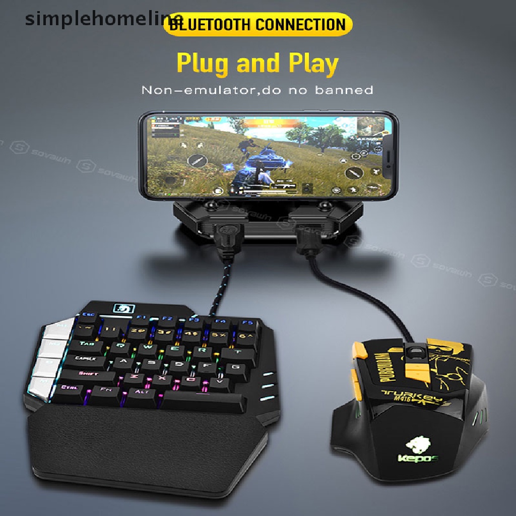 simplehomeline Controller Mobile Controller Gaming Keyboard Mouse