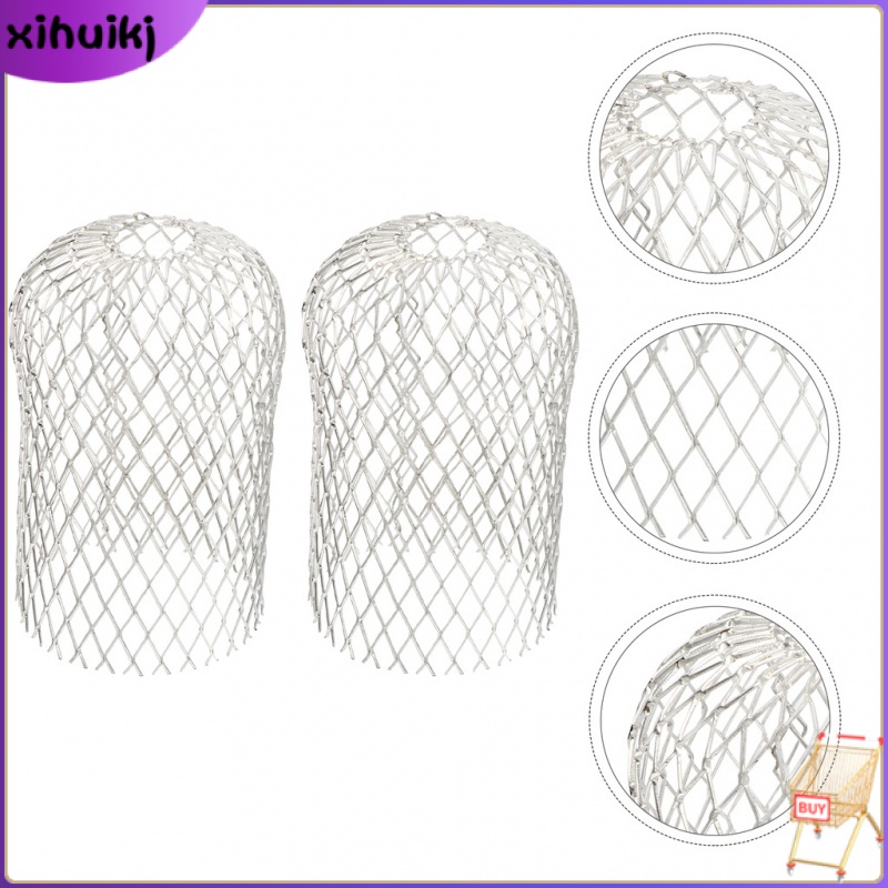 2pcs Gutter Drain Screen Gutter Basket Strainer Downspout Guard Filter