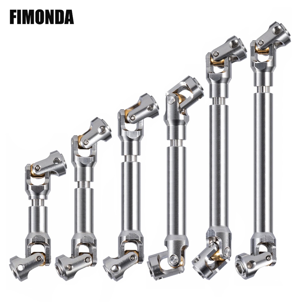 Stainless Steel Drive Shaft 5mm Universal Joint Driveshaft for 1/10 RC
