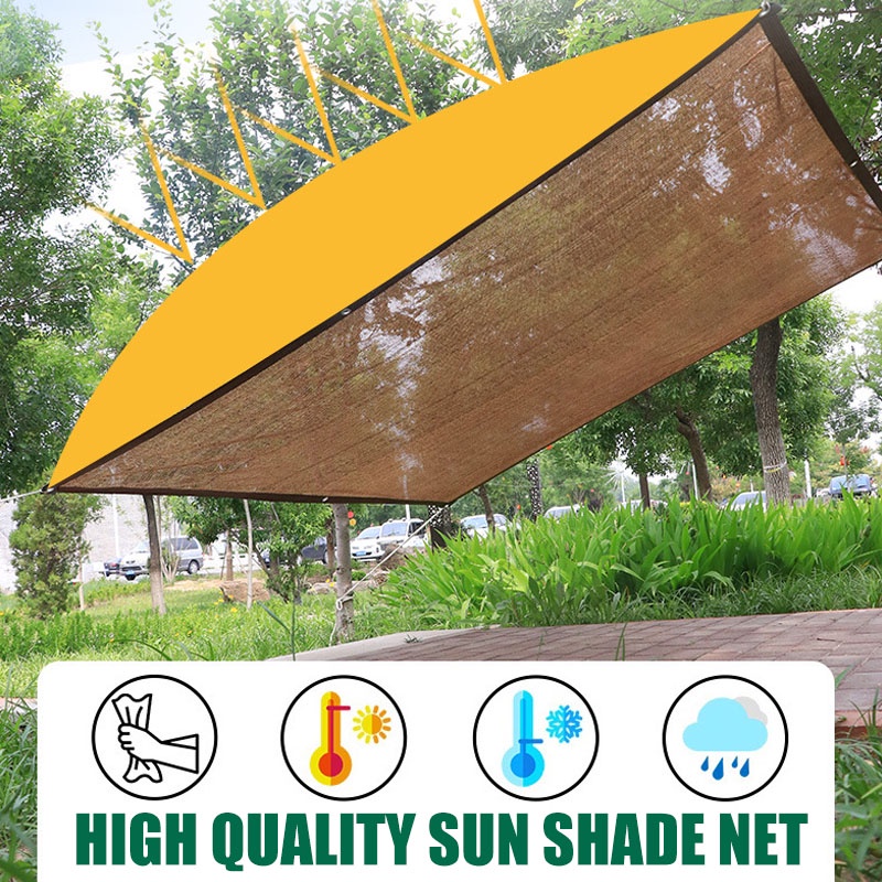 Sun Shade Net Outdoor Anti-UV Awnings Sunblock Sun Shelter Garden Smart ...
