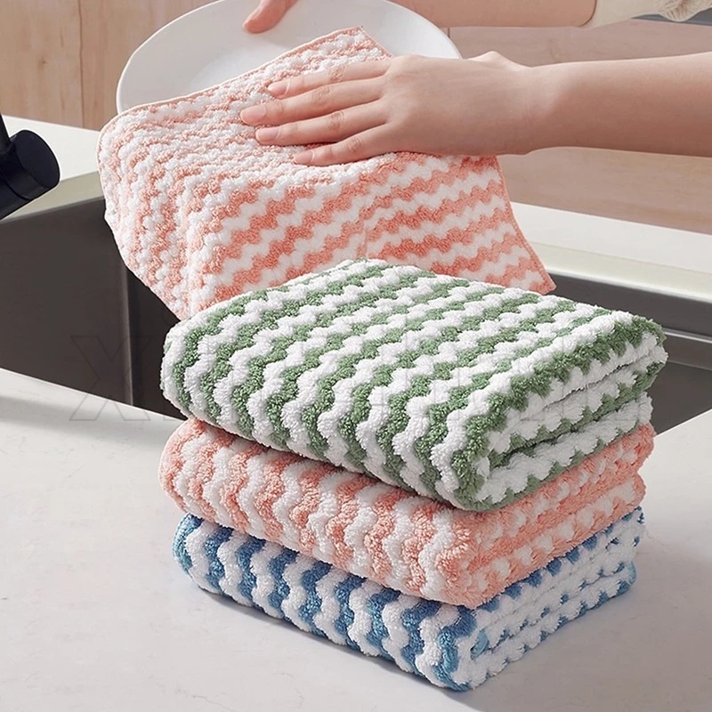 Kitchen Dish Towel Non-stick Oil Double-layer Dish Washing Cloth Kitchen  Cleaning Wipes Selangor, Malaysia, Kuala Lumpur (KL), Puchong Supplier,  Supply, Wholesaler, Retailer