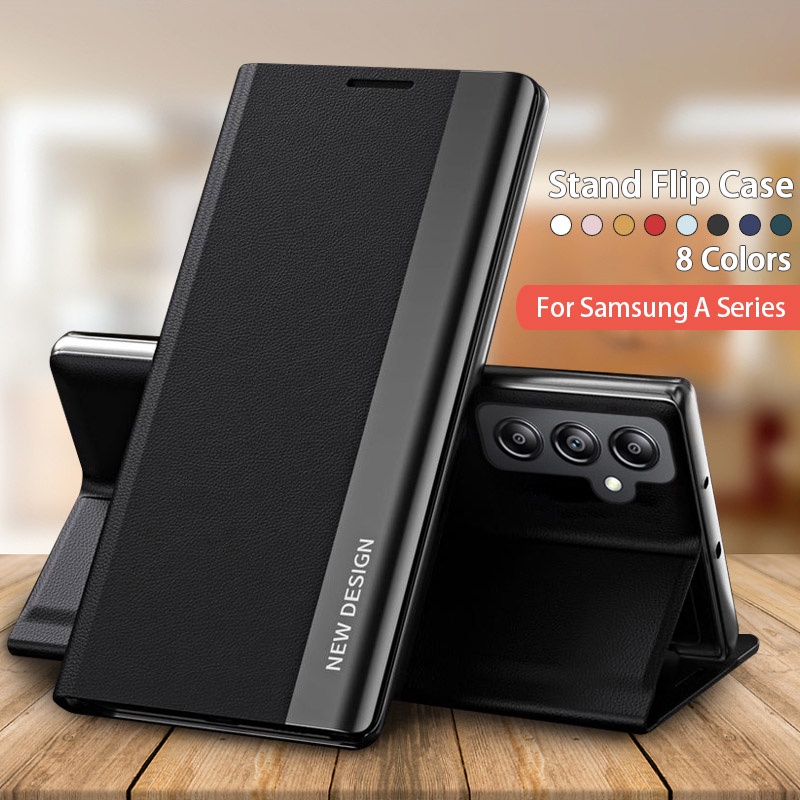 Flip Case For Samsung Galaxy A54 A34 A24 A14 5G 4G LTE SAM 2023 Side