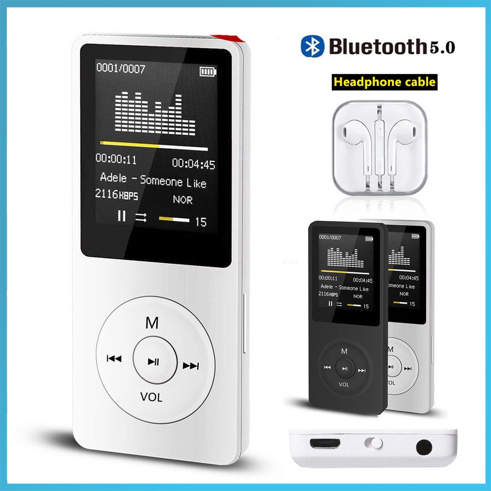 2023 New Bluetooth 5.0 MP3 Player HIFI Music Sport Speakers MP4 Media ...