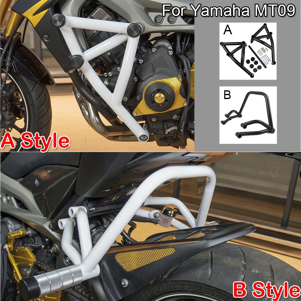 Ultrasupplier Stunt Cage Engine Guard Crash Bar Protector for Yamaha