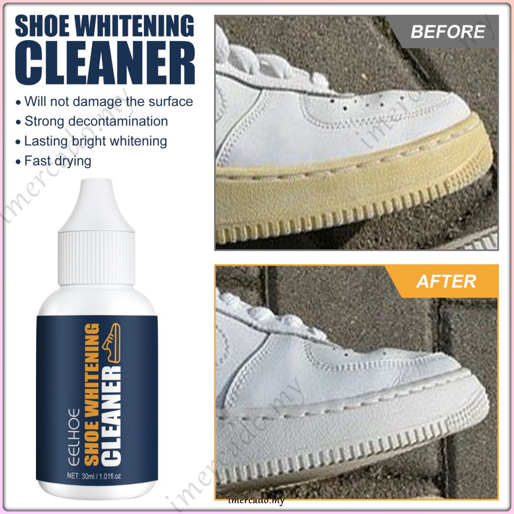COD Anhydrous Whitening Agent Small White Canvas Sports Shoes Cleaning