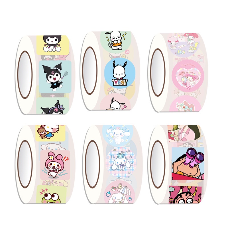 200pcs 2.7CM Circular One Roll Small Red Book with The Same Packaging ...