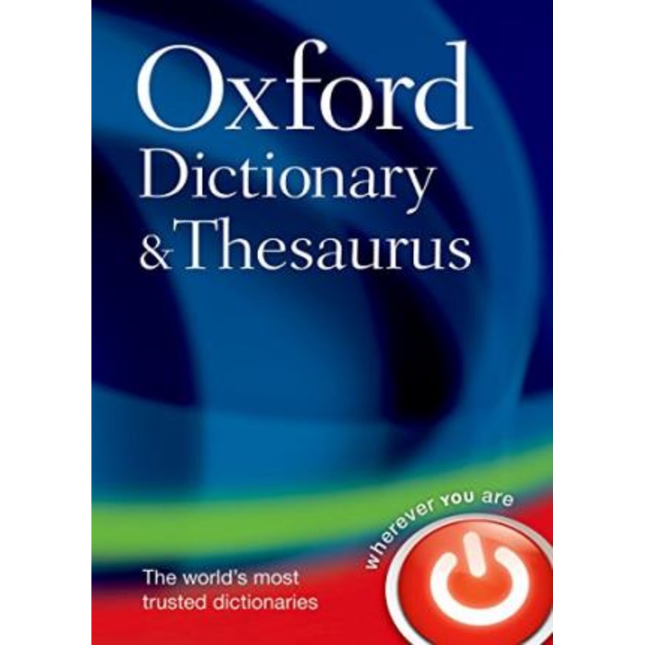 [English - 100% Original] - Oxford Dictionary And Thesaurus By Oxford ...