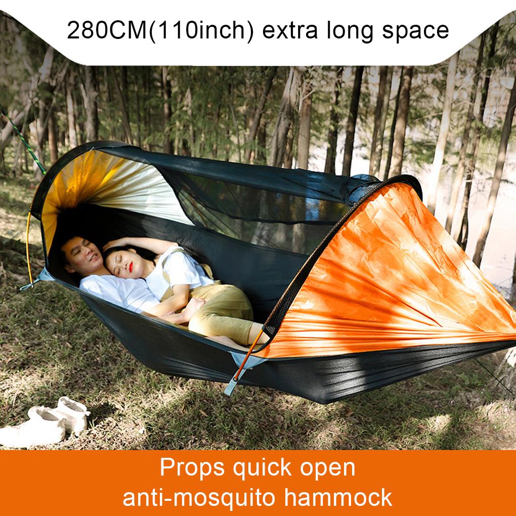 cradle mosquito net Antimosquito Hammock with Mosquito Net Large Quick Opening Hanging Tree