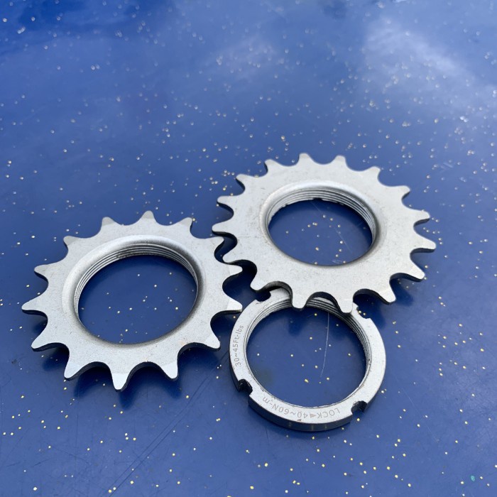 Pignon Fixie ZEUS PISTA En Alu - Choix 14T 15T 16T 17T - Neuf - Fabriqué En Espagne