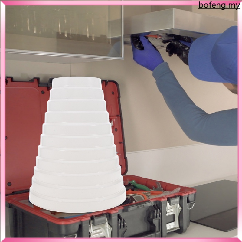 2 Pcs Universal Adapter Range Hood Exhaust Pipe Air Ducting Reducer