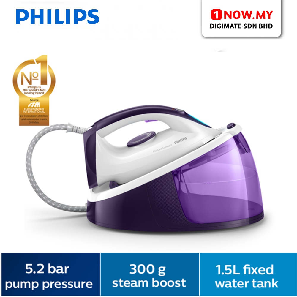 PHILIPS Steam Generator Iron GC6740/36 Fast Care Compact 2400W