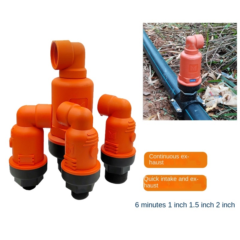 Garden Irrigation Sprinklers Vacuum Exhaust Valve Exhaust Valve Outlet