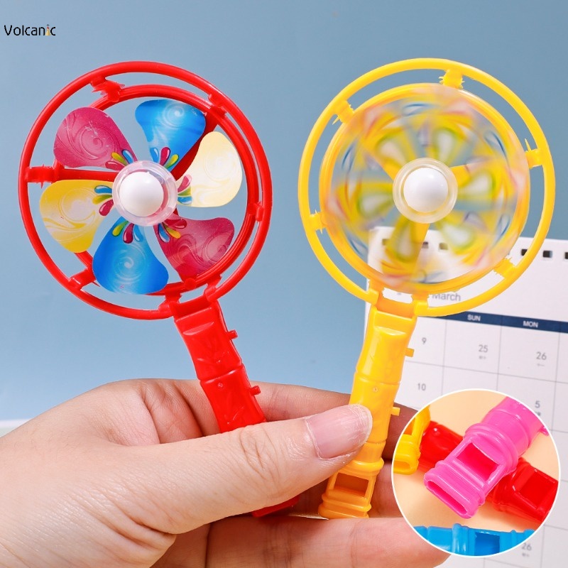 1Pc Random Color Whistles Windmill Toy Creative Exquisite Mini Plastic ...
