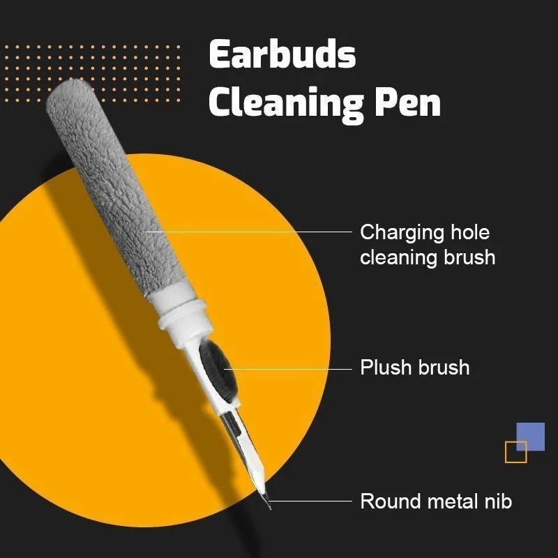 For Cleaner Kit for Airpods Pro 3 2 1 Bluetooth Earphones Cleaning Pen ...