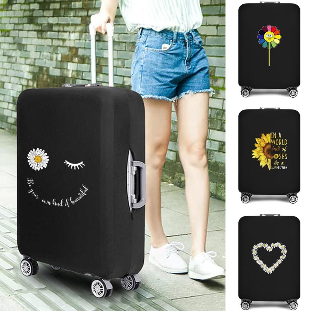 Luggage Cover Elastic Baggage Cover Suitable 18 To 25 Inch Suitcase ...
