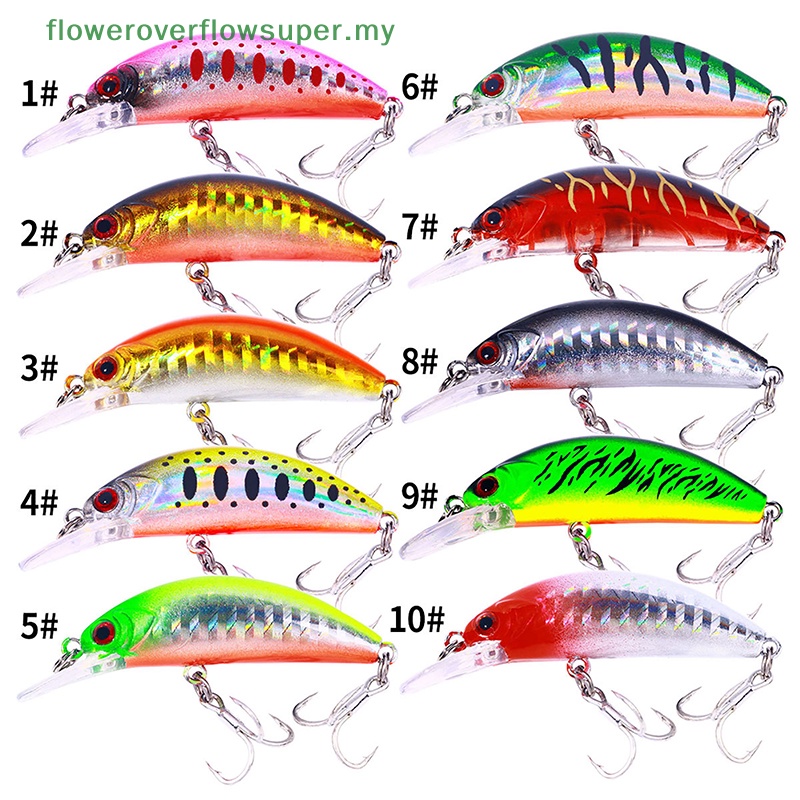 FSMY 1pcs Mini Sinking Minnow Fishing Lures 60mm 5.5g Perch Wobblers ...