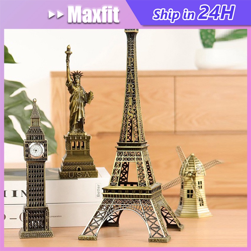 Miniature Display Landmark Miniature Landmark Souvenir Eiffel Tower
