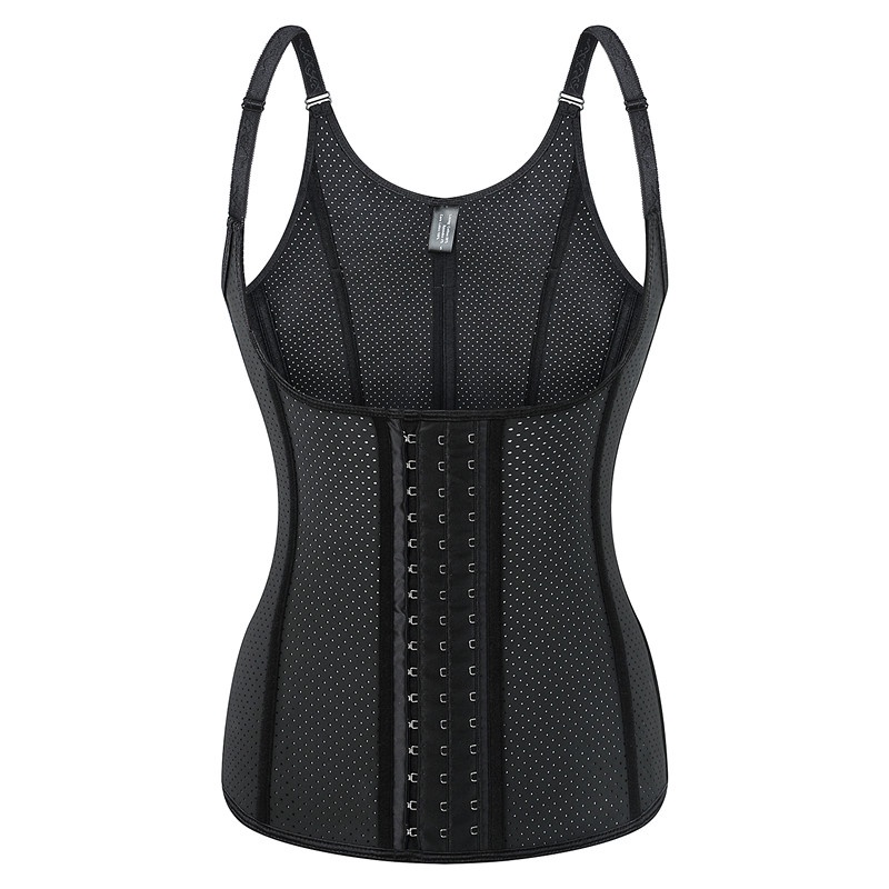 12pcs Steel Boned Breathable Latex Corset Vest Waist Slimming ...