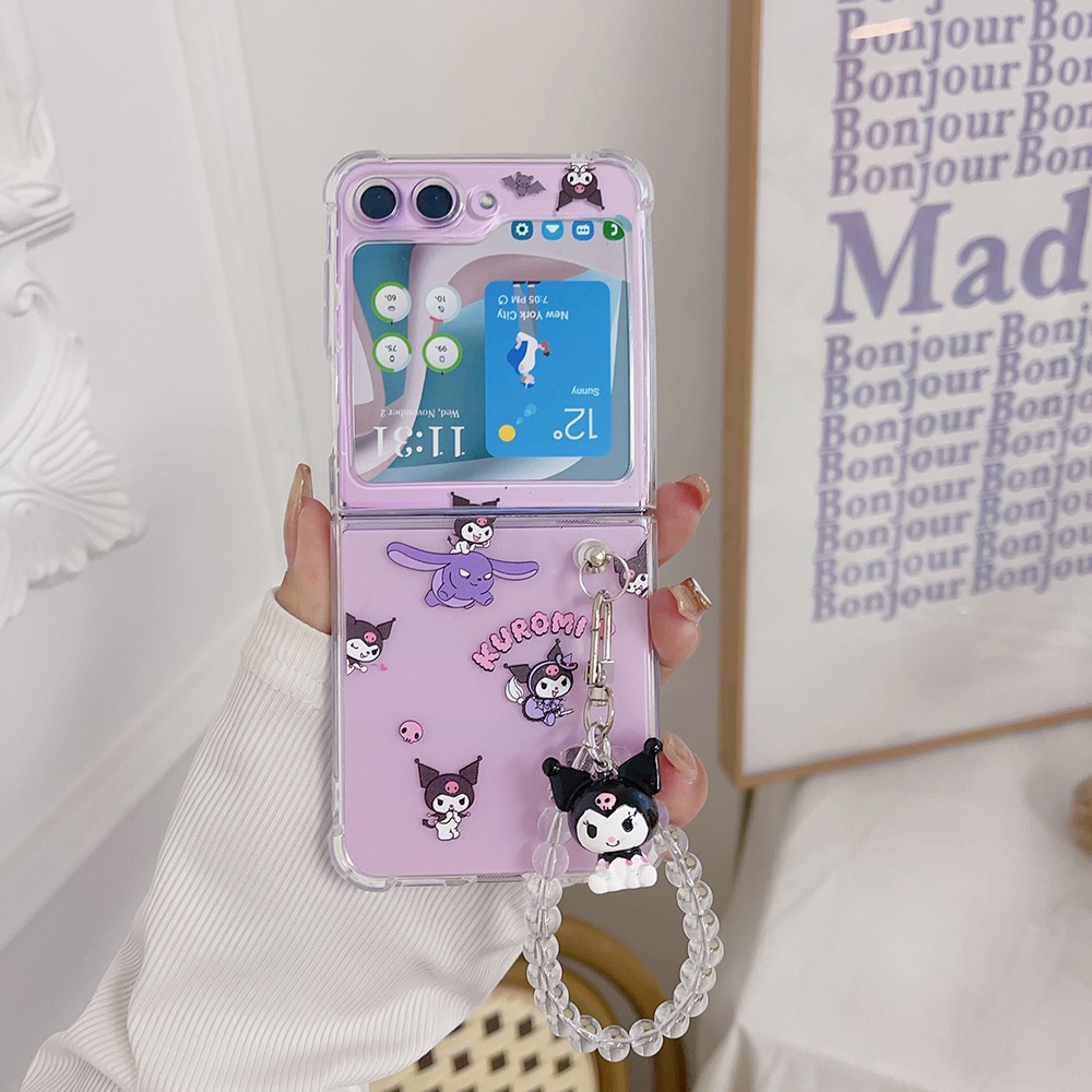 Cute Aesthetic Bumper Casing for Samsung Galaxy Z Flip5 Ins TPU Samsung ...