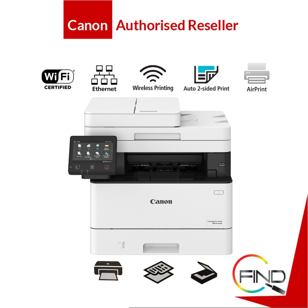 Canon imageCLASS MF441dw AIO Laser Printer (WiFi/Duplex/Airprint ...