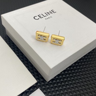 Celine clearance alphabet earrings