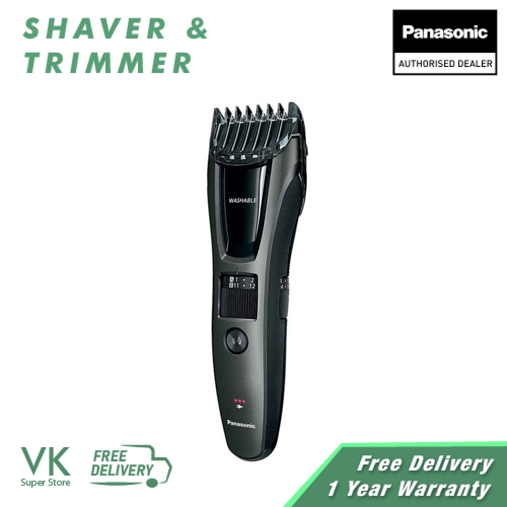 Panasonic ERGB60 Trimmer 240V Hair And Beard ERGB60K451 Shopee