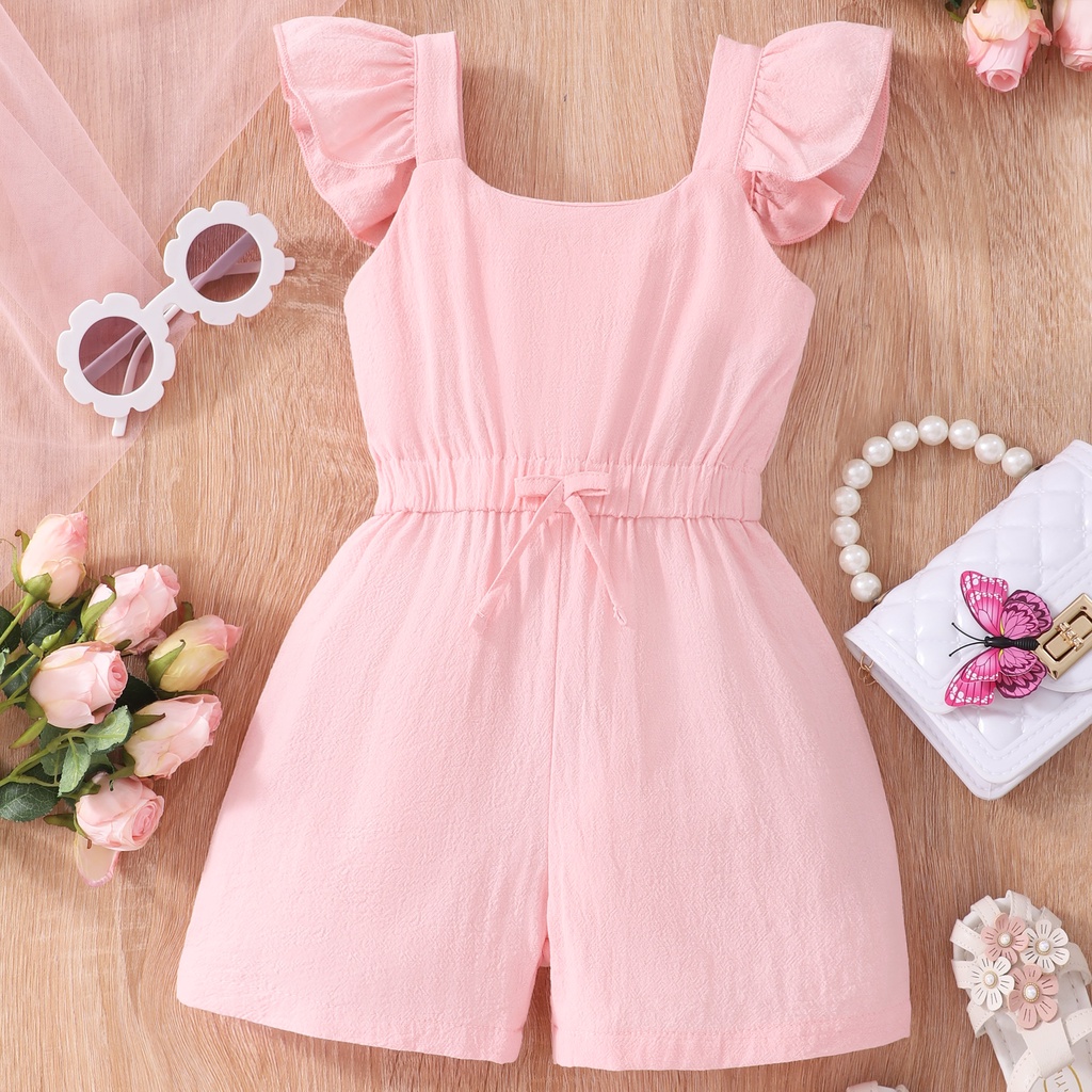 Jumpsuit Baby Girl 17Years Old Girls Bodysuit Kids Casual Fashion Cute