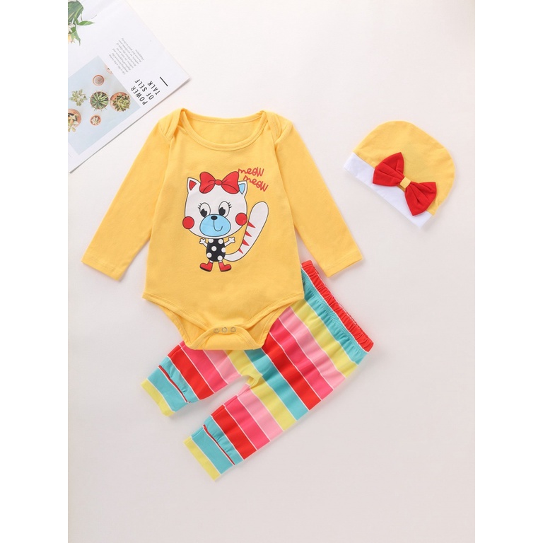 Toddler Baby Boy Girl Clothes Outfits Set (Set) Shopee Malaysia