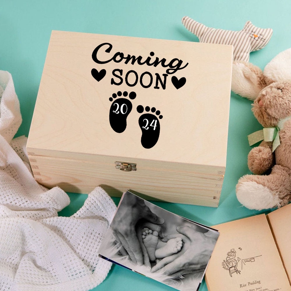 2024 New Baby Box Infant Keepsake Box Toddler Coming Soon 2024 Print   Sg 11134201 7qvcw Lh72hmnl7ngga9