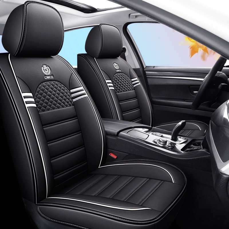 Toyota Vios 20032023 PU Leather PVC Seat Cover 5Seats Front + Rear