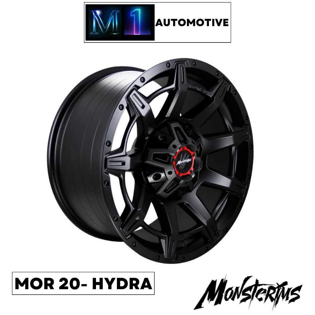 MOR-20 HYDRA Monsterims Off Road Rim 4x4 Rim Original Monsterims 16 17 ...