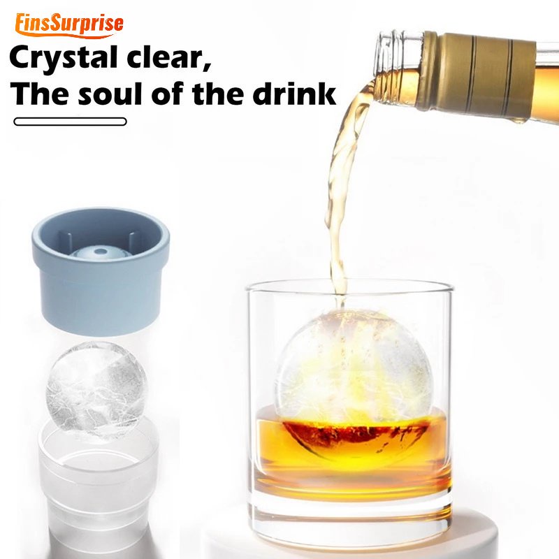 [Surprise] Summer 3 Colors Large Spherical Ice Cube Frozen Tray/ Portable Round Ice Ball Making