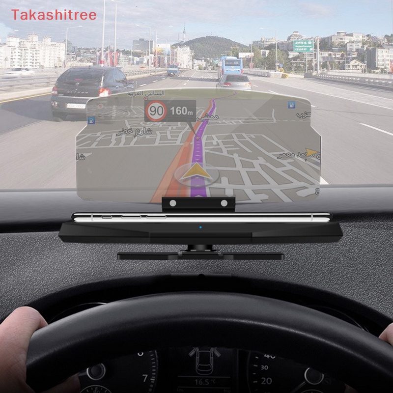 (Takashitree) Car HUD Head Up Navigation Display Phone Holder Mount GPS