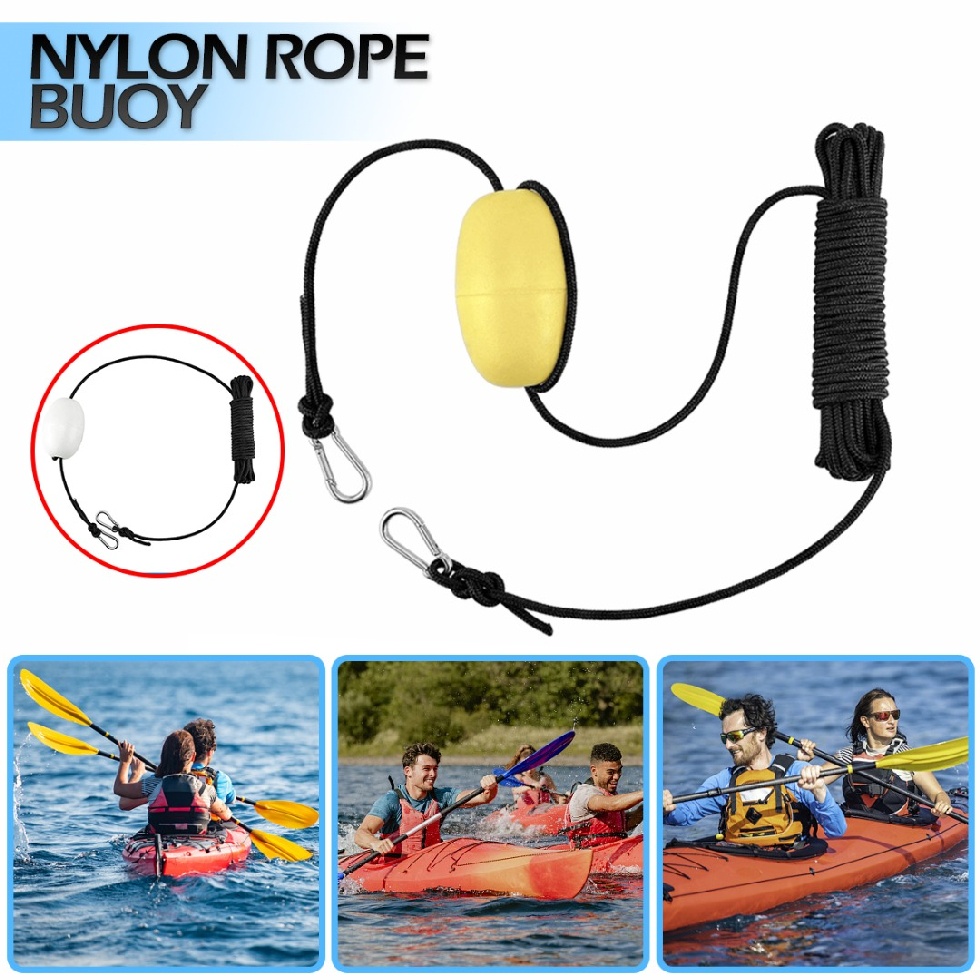Marine Yacht Kayak Drift Anchor Tow Throw Leash Line with Buoy Float & Clip Shopee Malaysia