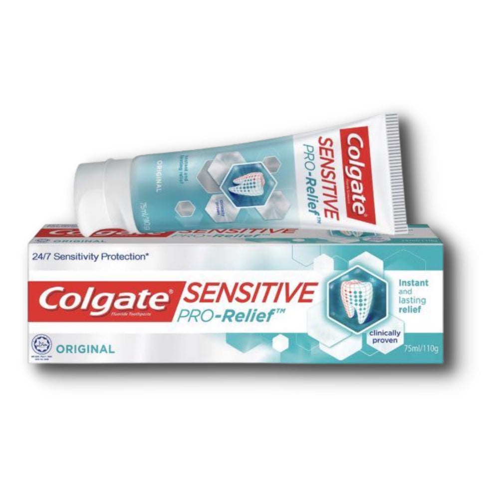 Colgate Toothpaste Sensitive Pro Relief Original 110g Shopee Malaysia