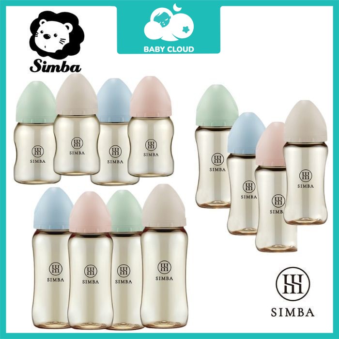 Simba Allonge PPSU | Glass Newborn Wide Neck Anti-Colic Feeding Bottle ...