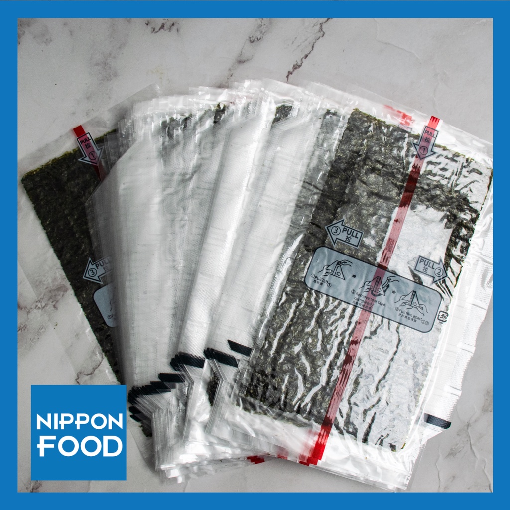 Onigiri Nori (Seaweed for Onigiri) 5 Sheets Shopee Malaysia
