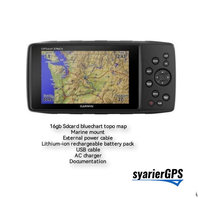 Garmin GPSMAP 276Cx AllTerrain and Marine GPS Navigator Shopee Malaysia