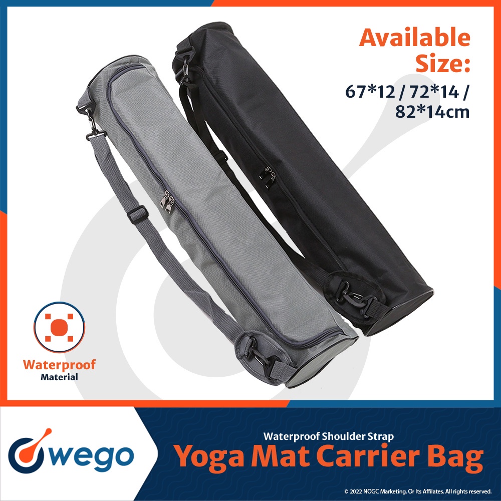 manduka, Bags, Manduka Go Steady 3 Black Large Yoga Mat Carrier Double  Zipper Carrying Bag