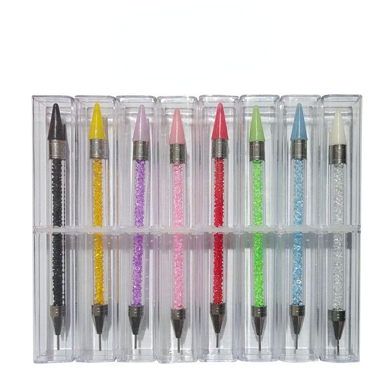 Wax Pencil for Rhinestones Acrylic Handle Dual End Rhinestone Picker ...
