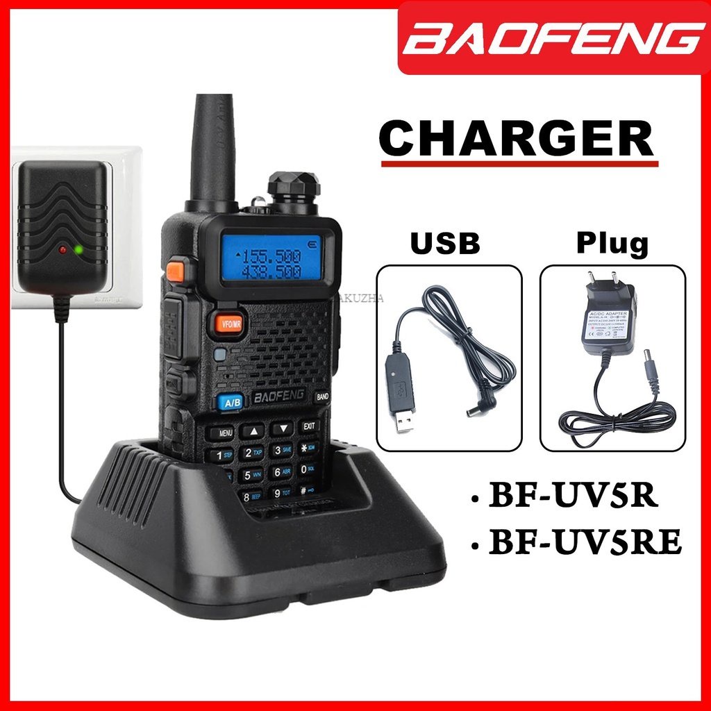 Original Baofeng Uv R Re R Baofeng Charger Charging Dock Dekstop Charge With Plug Original