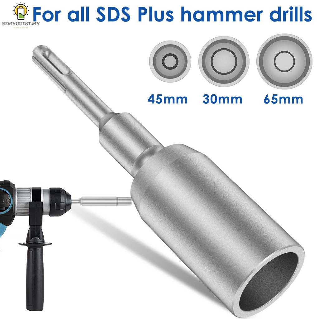Ground Rod Driver 30/45/65mm Heavy Duty SDSPlus T Post Ground Rod