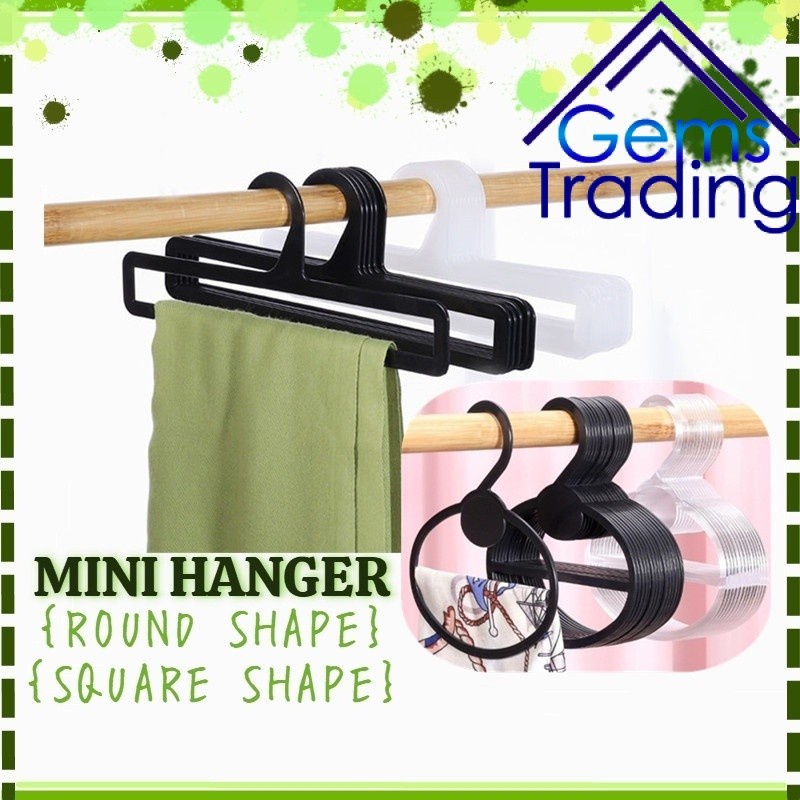 (1 PC) 13CM/14CM/17CM/22CM/25.5CM HANGER TUDUNG BAWAL MINI Plastic ...
