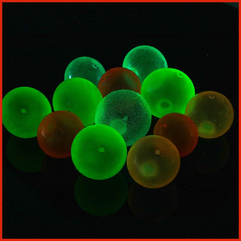 Glow In The Dark Balls Bouncy Light Up Sticky Squeeze Balls Portable ...