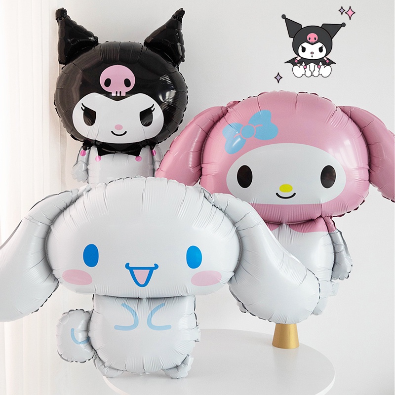 Lovely Cartoon Sanrio Jumbo Balloon Kuromi My Melody Room Decoration ...